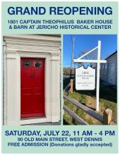 Captain Baker's House Reopens