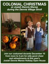 Colonial Christmas at the Manse