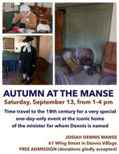 Autumn at the Manse