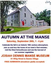 Autumn at the Manse